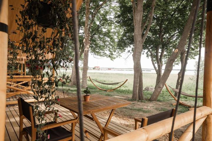 Camping für 2 Personen, mit Ausblick und Garten sowie Sauna, mit Haustier in Saaremaa - 2