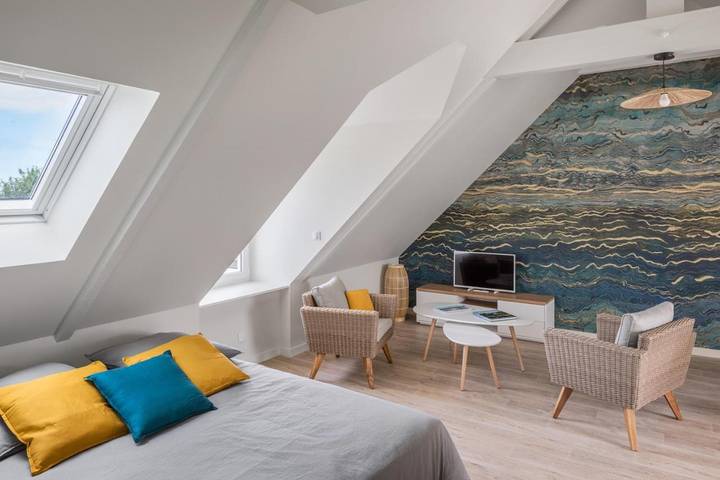 Gîte pour 2 personnes, avec terrasse et vue à Saint-Benoît-des-Ondes - 2