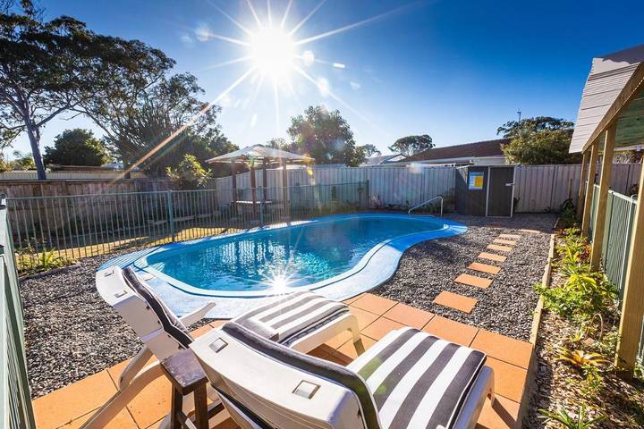 Maison de vacances pour 6 personnes, avec piscine et jardin - 1