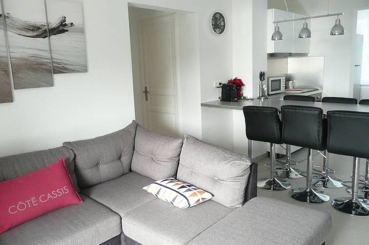 Ferienwohnung für 6 Personen, mit Balkon und Garten in Cassis