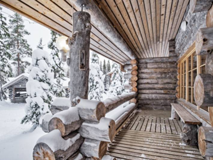 Joikupirtti b in Pyhä, Lappland