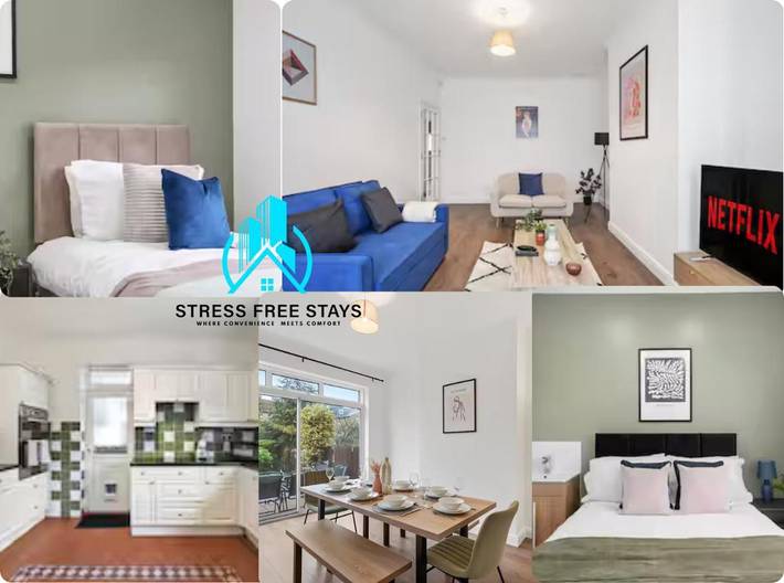 Casa de férias para 9 pessoas, com jardim em Londres