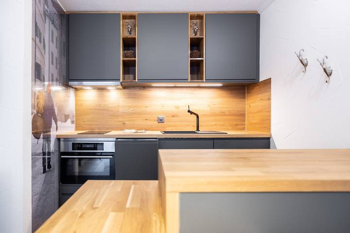 Ganzes Studio, 7304 Pure Freude in dieser stilvoll renovierten Wohnung mit moderner Küche in Vulpera, Tarasp