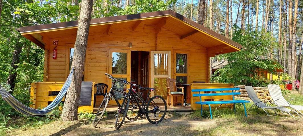 Domek dla 4 osób, z Taras i Ogród oraz Sauna i Widok w Bory Tucholskie