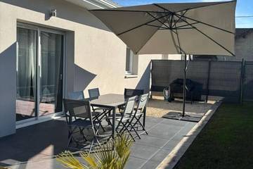 Gîte pour 4 personnes, avec terrasse et jardin, animaux acceptés dans Saint-Pierre-de-Curtille