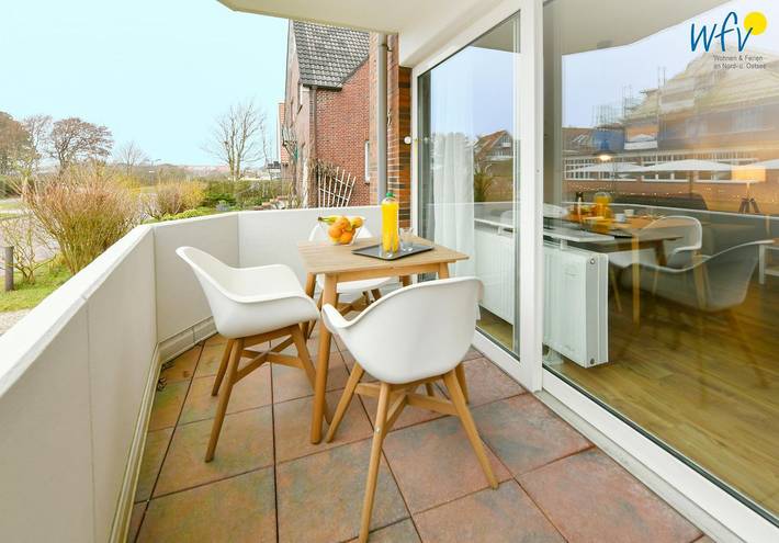 Ferienwohnung für 3 Personen, mit Balkon auf Langeoog - 2