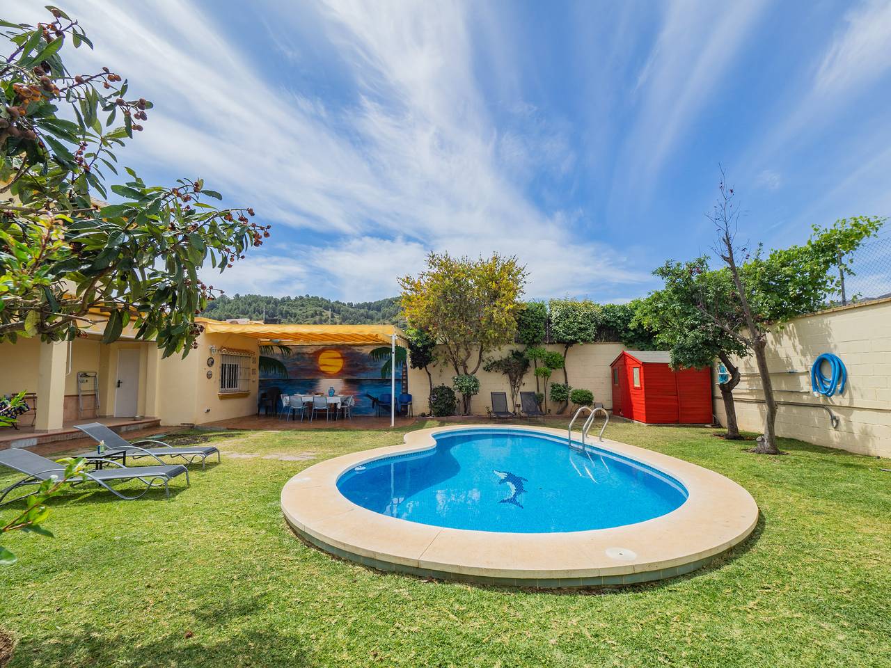 Cubo's Villa Sunray in Alhaurín de la Torre, Costa del Sol