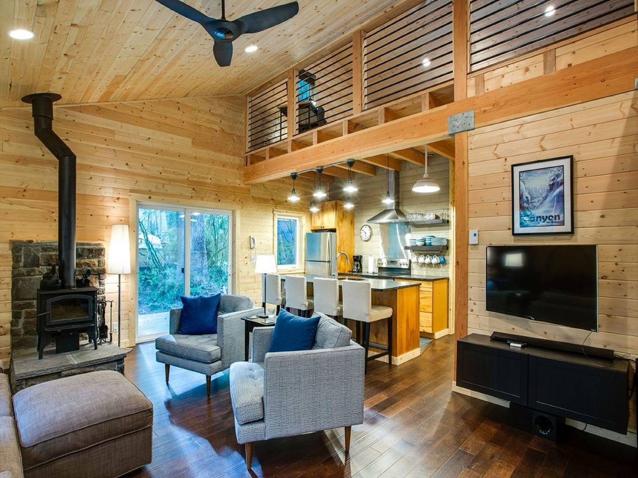 Brandneue Hütte mit Holzofen und Wi-Fi in Glaciar, Bosque Nacional de Mount Baker-Snoqualmie