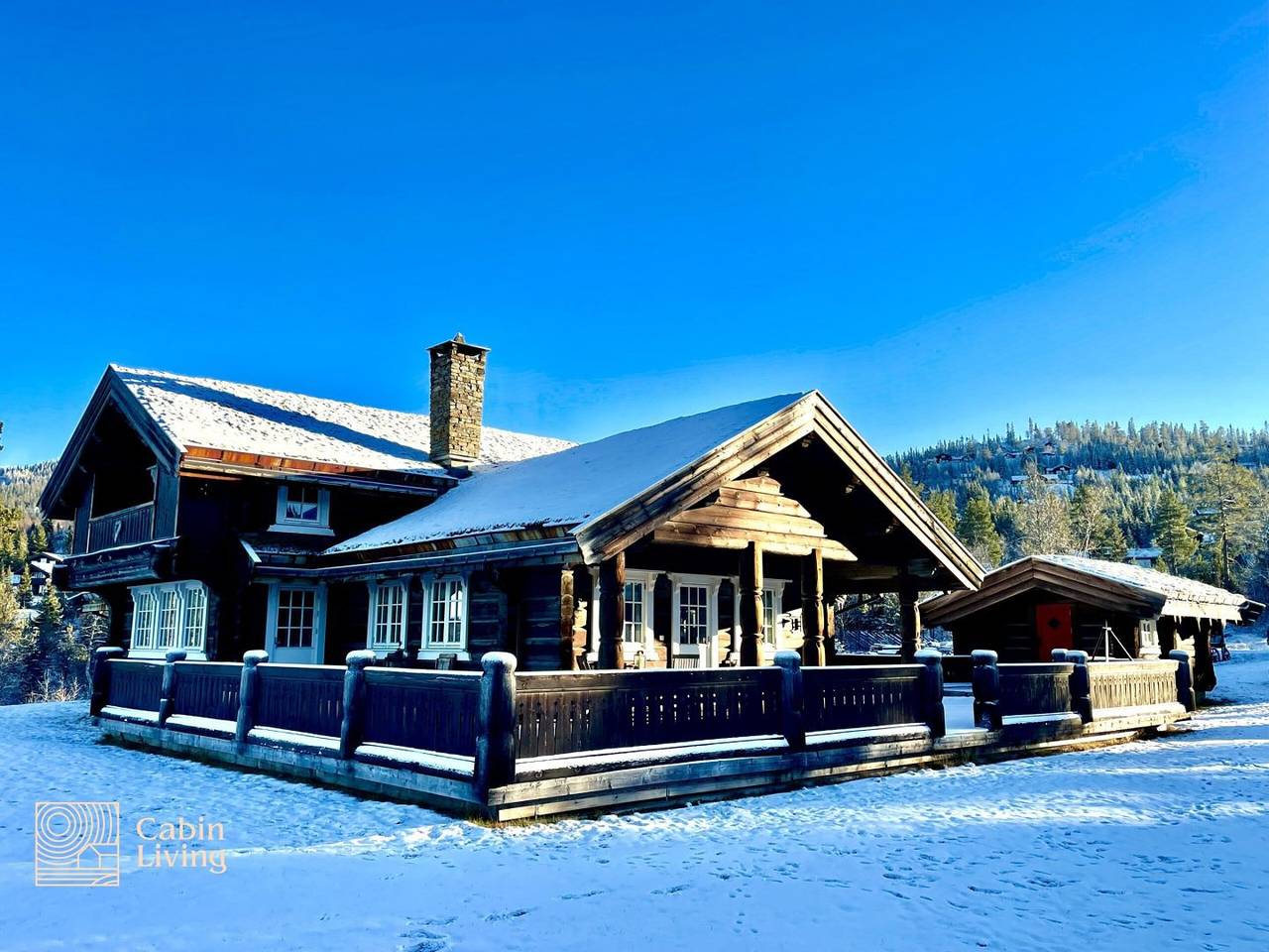 Cottage für 20 Personen mit Balkon in Nesbyen