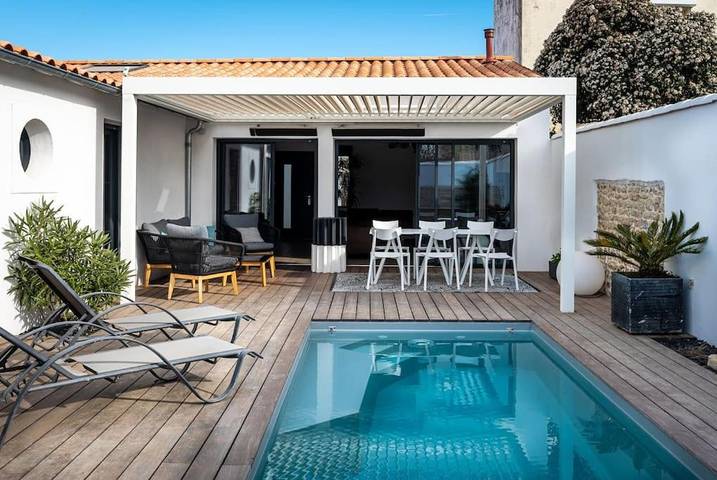 Maison de vacances pour 6 personnes, avec piscine et terrasse - 1