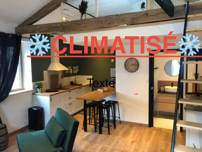Gîte pour 4 personnes, avec vue et jardin, animaux acceptés à Chauvigny