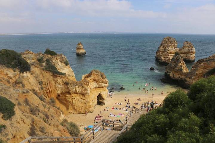 Ferienhaus mit Meerblick für 6 Personen, mit Ausblick und Garten sowie Pool, kinderfreundlich in Lagos - 4