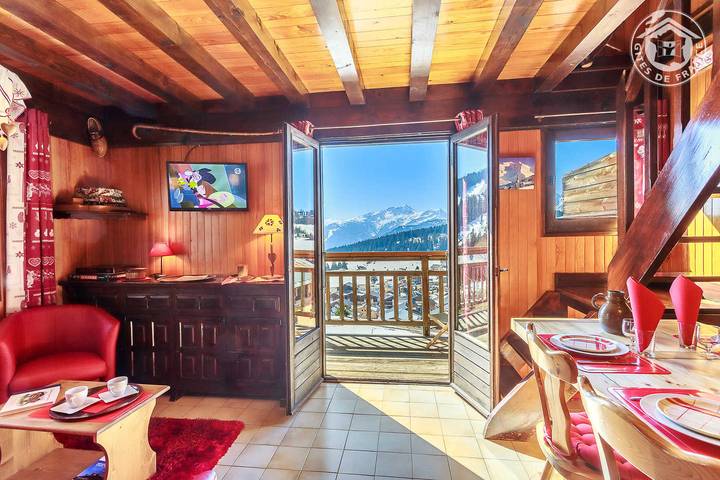 Chalet pour 4 personnes, avec balcon/terrasse, animaux acceptés à Les Saisies - 2