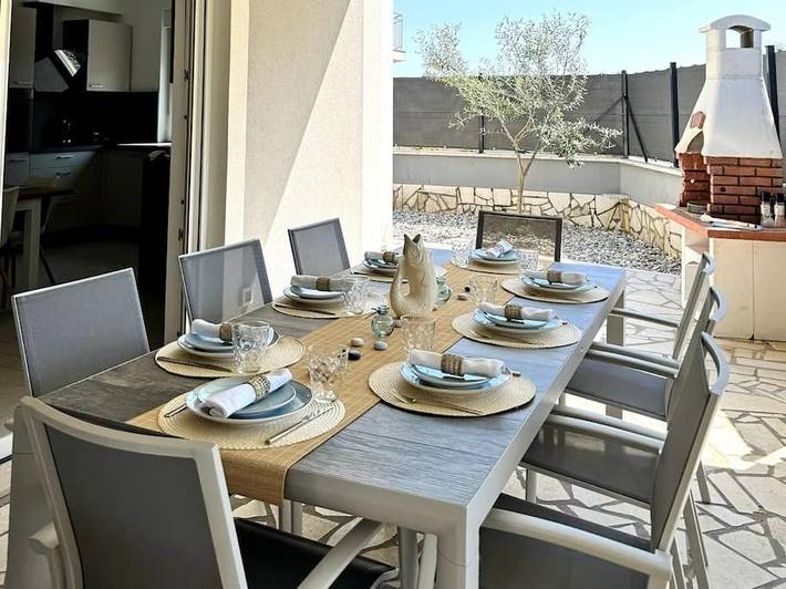 Villa für 8 Personen, mit Ausblick und Garten, mit Haustier in Fazana