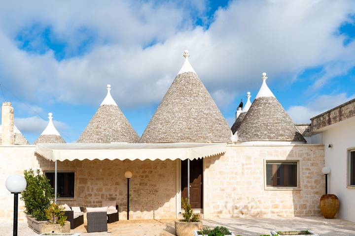 Trullo para 5 personas con jardín in Martina Franca, Provincia de Taranto
