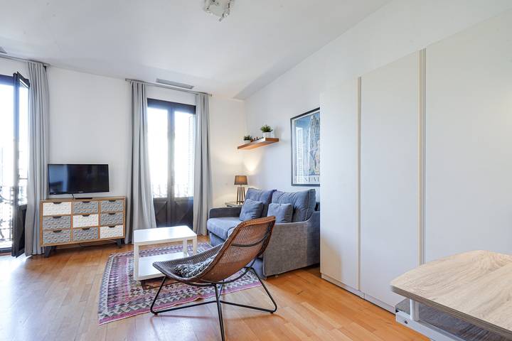 Ganze Wohnung, Gran Via City Center Apartment in Barcelona Zentrum, Barcelona