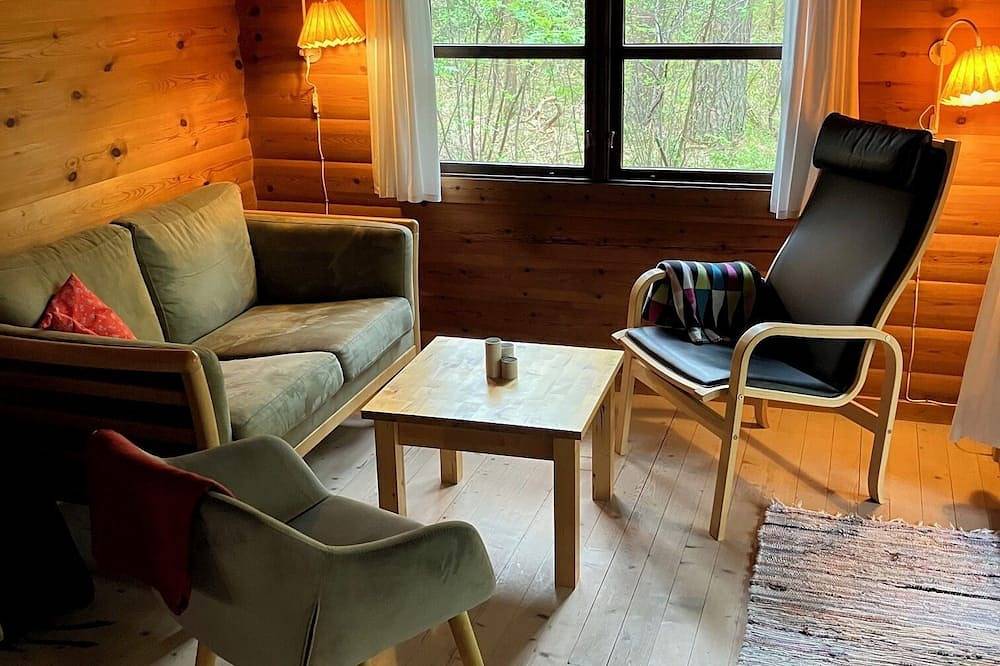 Blockhaus auf 2000 m2 großem Naturgrundstück, nur 5 km bis zum Meer in Gribskov