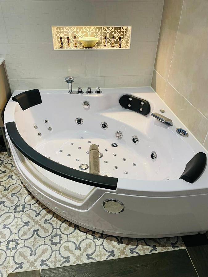 Hôtel pour 3 personnes, avec Terrasse et Jacuzzi ainsi que Jardin et Sauna à Aiguillon - 4