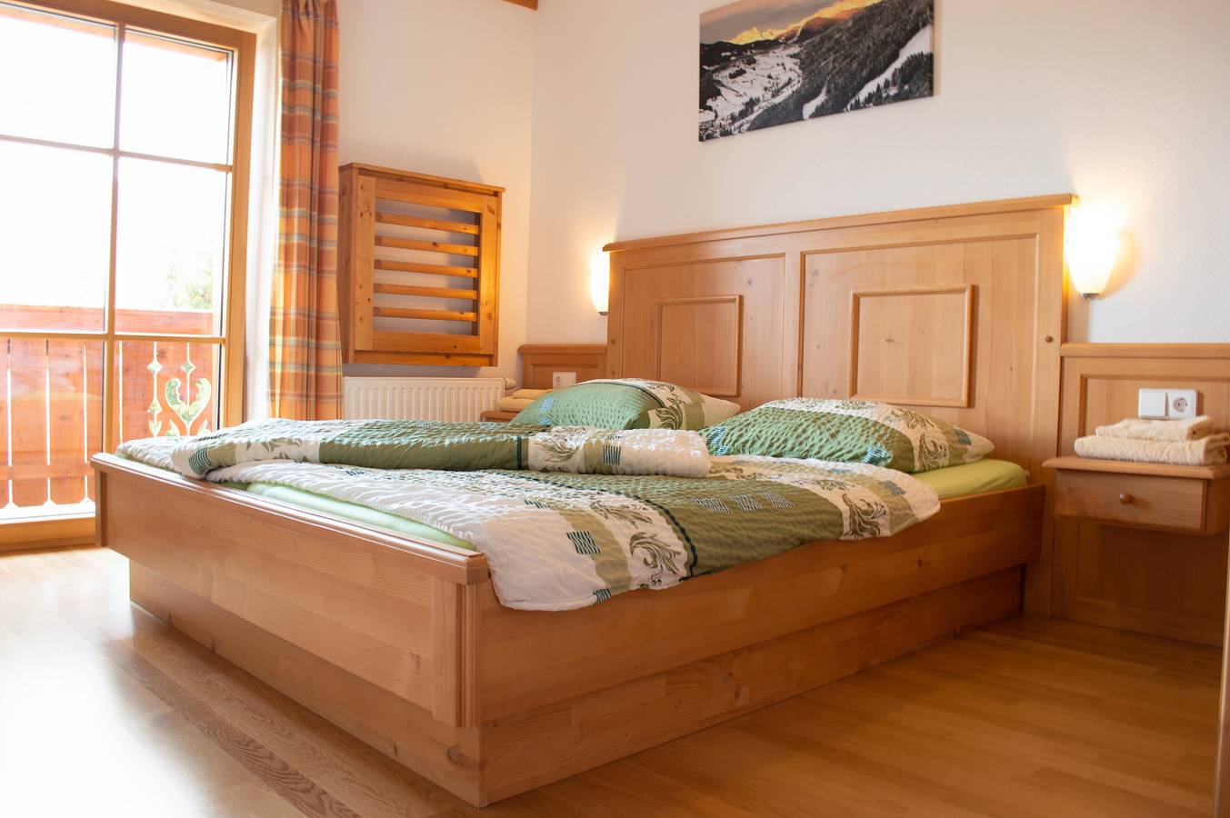 Ganze Wohnung, Ferienwohnung 'Edelweis' mit gemeinsamer Terrasse, Balkon und Wlan in Wagrain, Ski Amadé