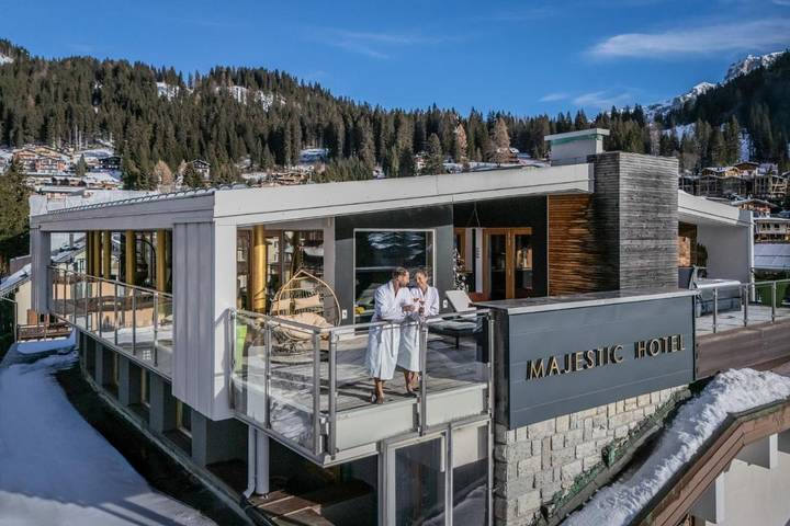 Hotel dla 2 osób, z taras i widok oraz sauna, zwierzęta dozwolone w Madonna di Campiglio