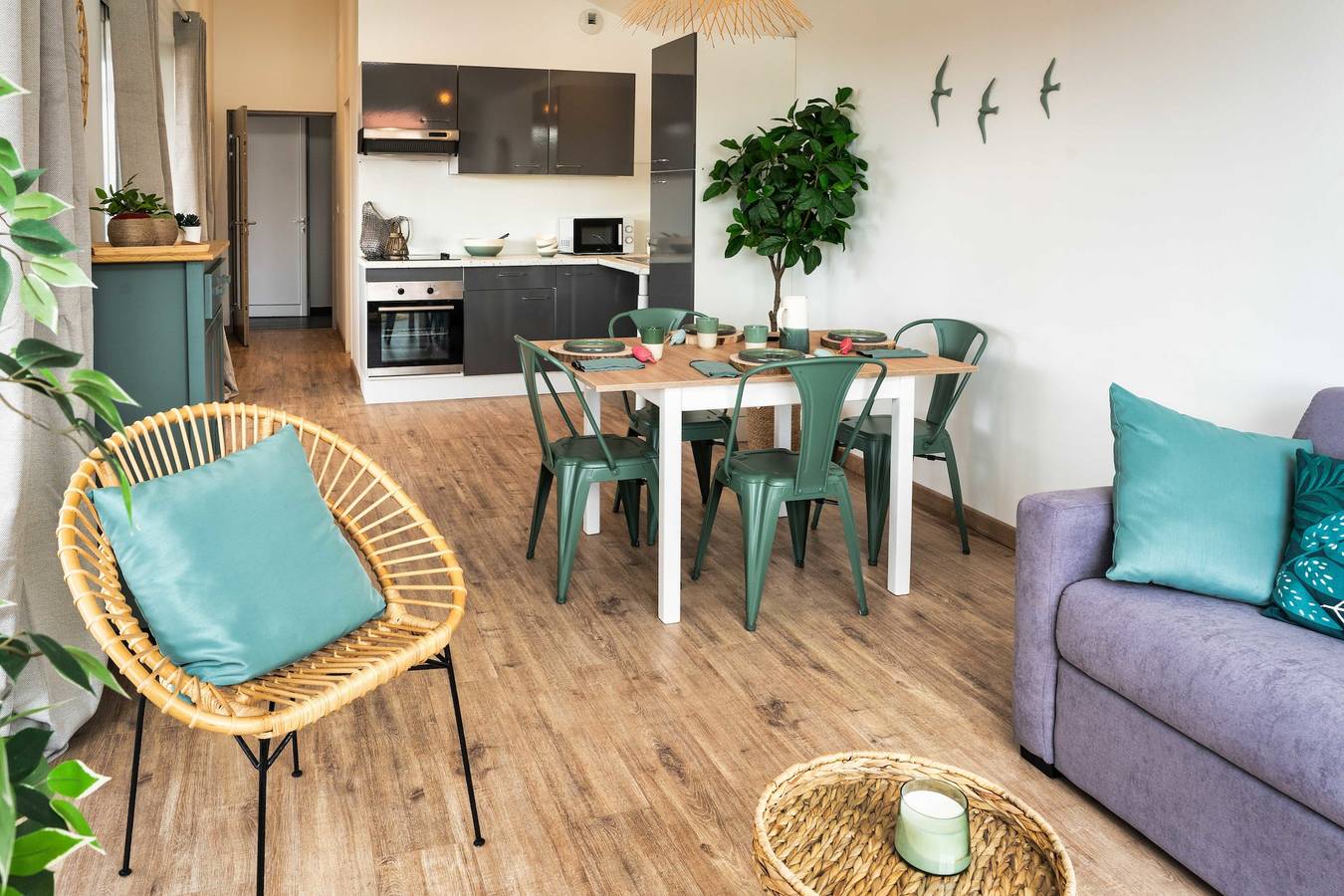 Appartement entier, Mamita 4. "appartement escale boisée"  T2 47m² + terrasse 24m² in Lacanau Ocean, Lacanau