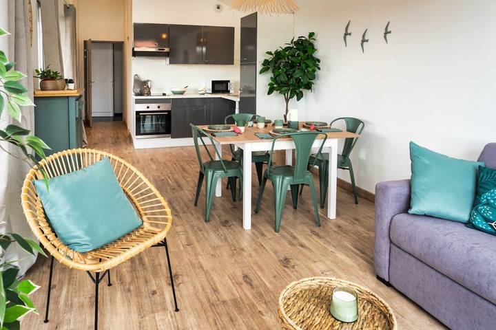 Gîte pour 4 personnes, avec terrasse dans Plage Sud (Lacanau Océan) - 3