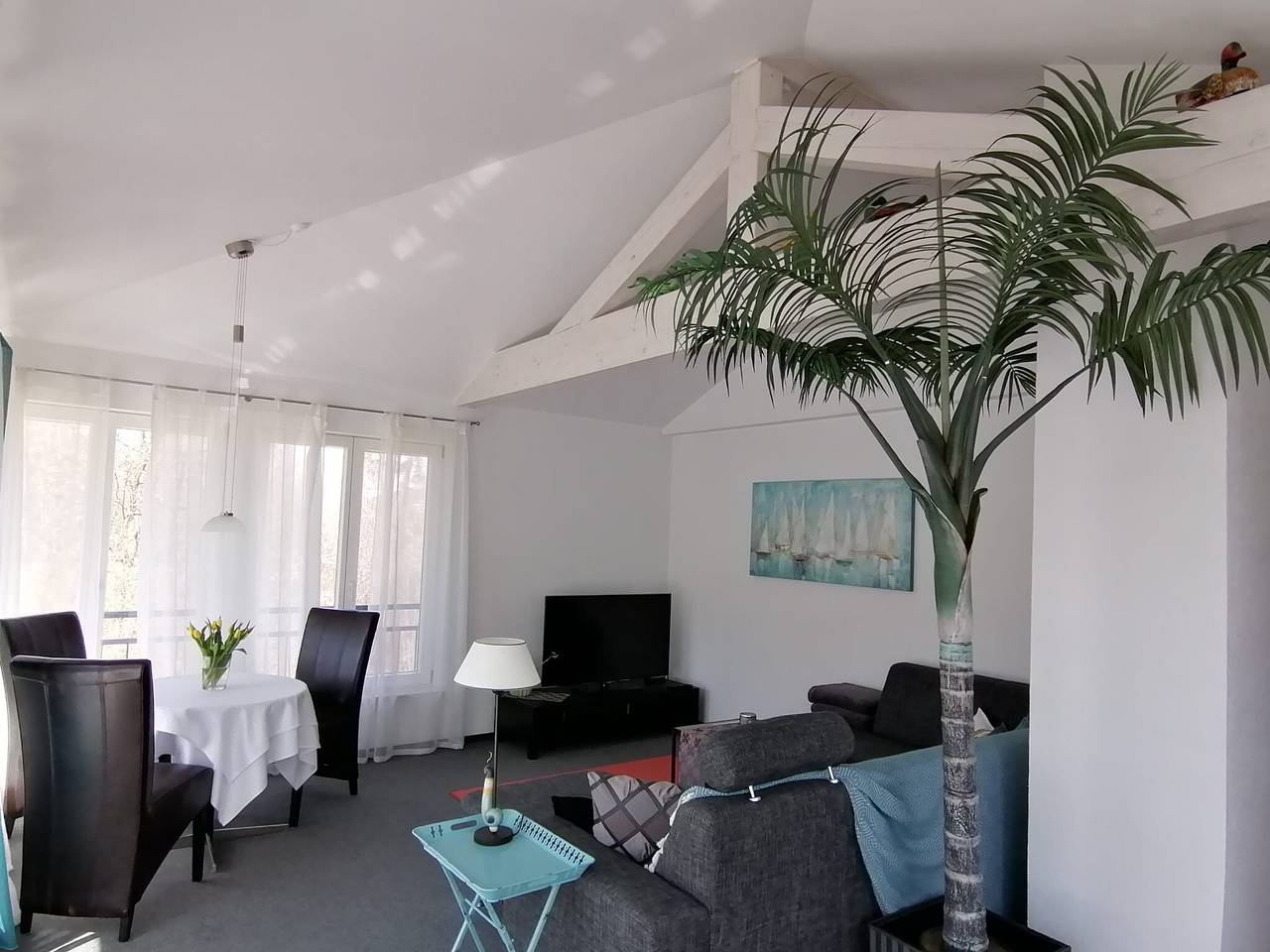Ganze Wohnung, Ferienwohnung 2 Garten und Wi-Fi in Meersburg, Region Bodensee-Oberschwaben