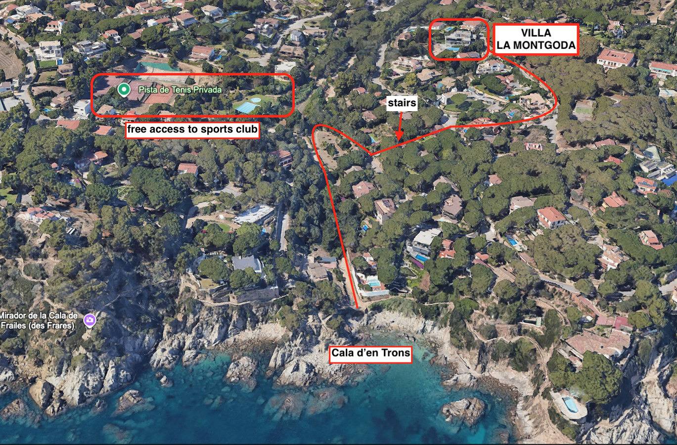 Villa La Montgoda in Lloret de Mar, Costa Brava