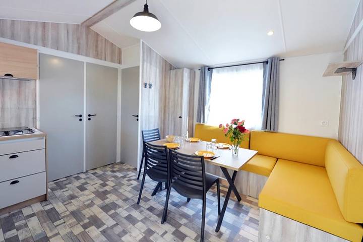 Mobil home pour 4 personnes, avec bassin pour enfant à La Colle-sur-Loup - 4