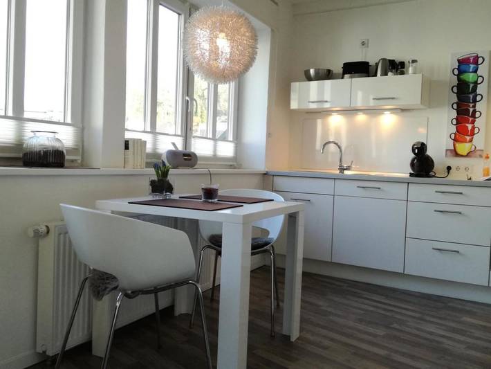 Appartement de vacances pour 2 personnes, avec Balcon et Terrasse ainsi que Jardin et Vue