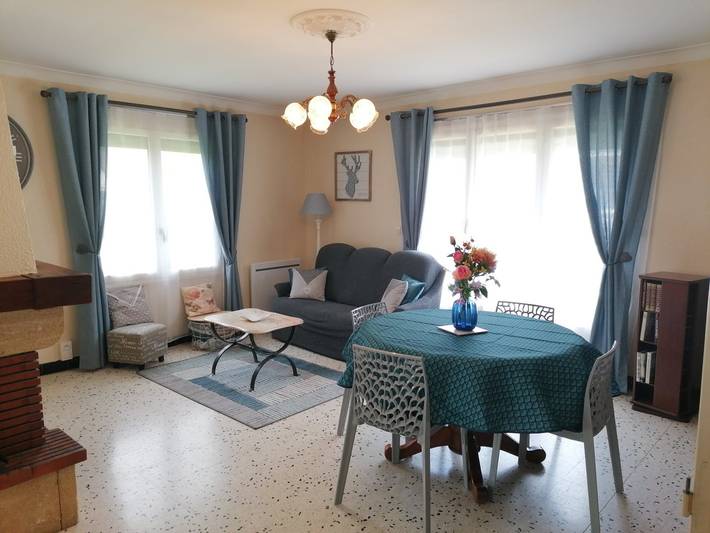 Gîte pour 4 personnes, avec jardin et terrasse