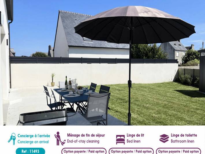 Gîte pour 8 personnes, avec jardin dans Saint-Guénolé - 2