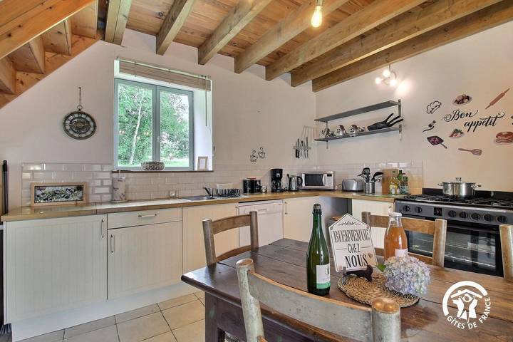 Gîte pour 5 personnes, avec piscine et jardin à Ploërdut - 2