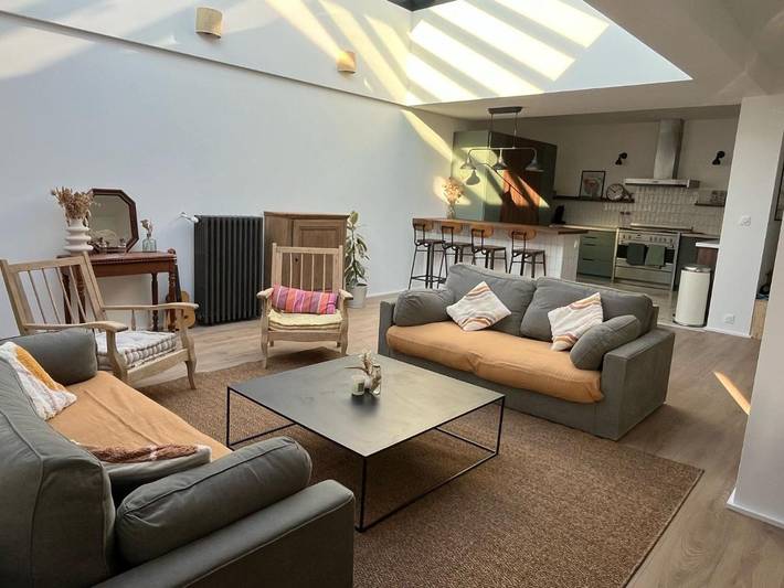 Gîte pour 12 personnes, avec terrasse à Lambersart