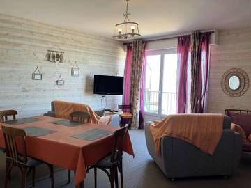 Gîte pour 4 personnes, avec balcon dans Sion-sur-l'Océan