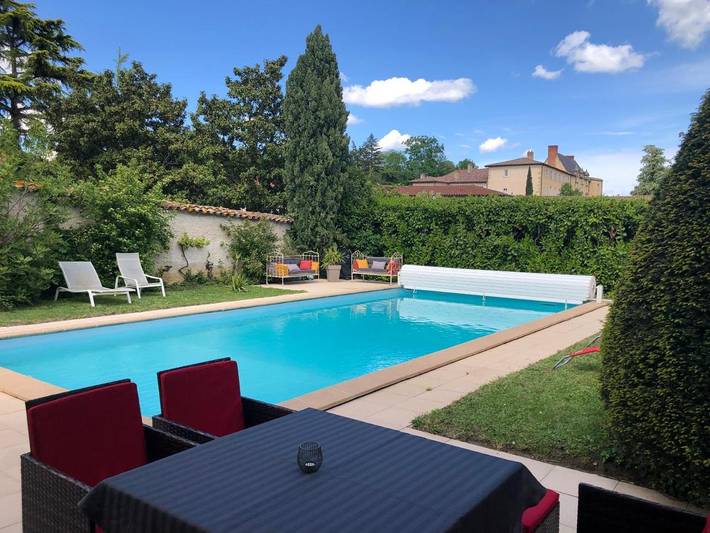 Gîte pour 4 personnes, avec piscine et jardin à Chonas-l'Amballan - 3
