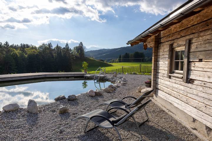 Ferienwohnung für 5 Personen, mit Balkon und Garten sowie Sauna in Bischofswiesen - 3