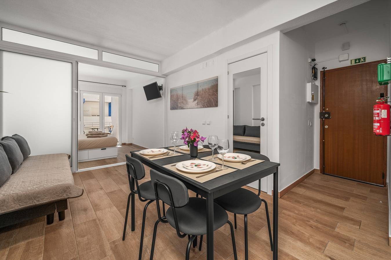 Ganze Wohnung, Apartment 'Armação Beach' mit Balkon, Wlan und Klimaanlage in Armação de Pêra (costa), Armação de Pera