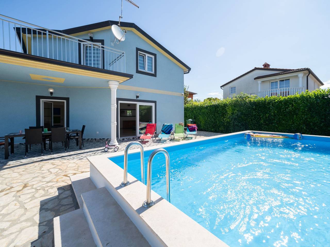 "Casa Tarra" mit eigenem Pool in Juricani, Umag und Umgebung