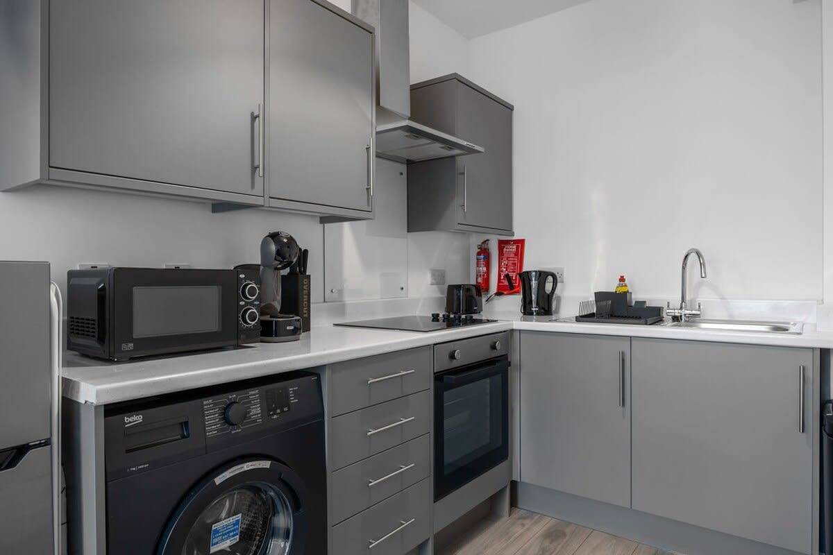 Ganze Wohnung, Smart 2 Bedroom Apartment in Belfast East Village in Belfast, Grafschaft Down