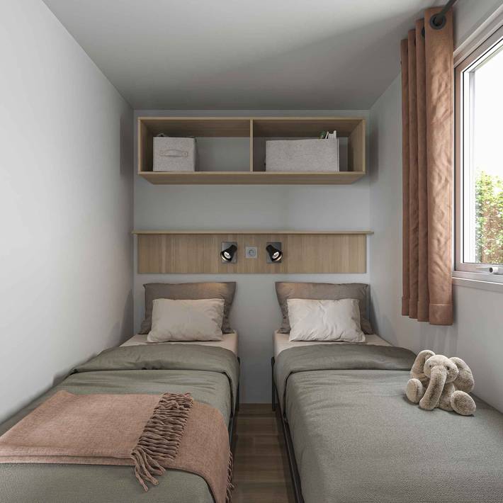 Caravane pour 4 personnes avec piscine in Loches, Région de Loches
