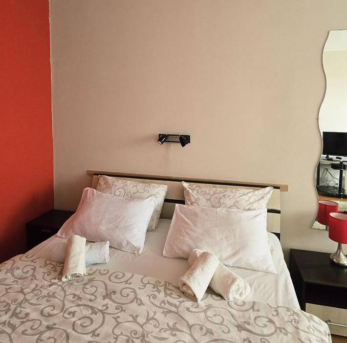 Apartament wakacyjny dla 4 osób, z widok i balkon w Belgrad
