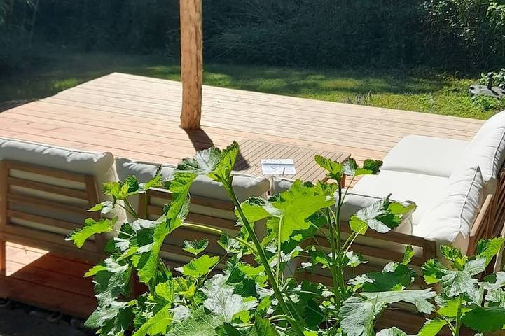 Ferienwohnung für 3 Personen, mit Garten, mit Haustier in Seeheim-Jugenheim