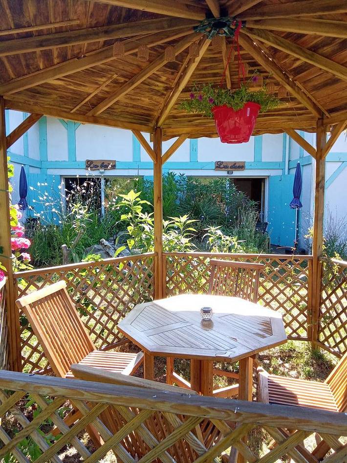 Chambre d’hôte pour 2 personnes, avec Terrasse ainsi que Jardin et Piscine dans les Landes - 2