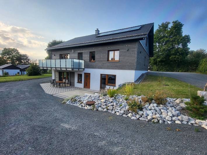 Ferienwohnung für 5 Personen, mit Terrasse und Garten sowie Sauna in Hasselfelde