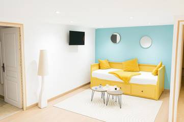 Gîte pour 4 personnes, avec jardin et piscine dans Norges-la-Ville