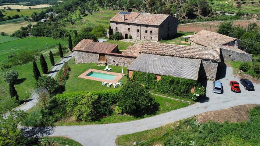 Apartamento de vacaciones para 20 personas, con piscina y jardín en Bages - 2