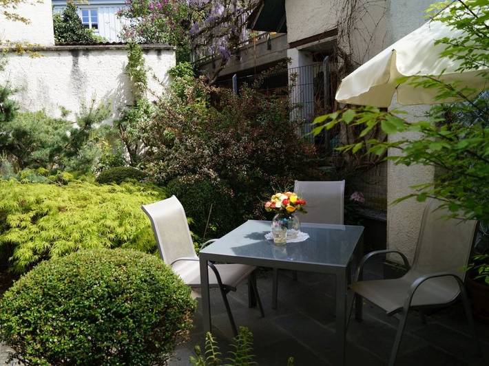 Ganze Ferienwohnung, Ferienwohnung zum Menzinger-Garten - Ferienwohnung Paula, 40qm, 1 Schlafzimmer, max. 2 Personen in Überlingen, Region Bodensee-Oberschwaben