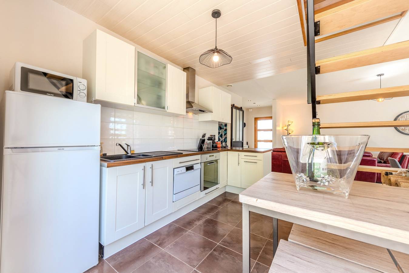 Maison de vacances 'La Maison De Kerscovie' avec terrasse privée, jardin privé et Wi-Fi in Morlaix, Ceinture Dorée