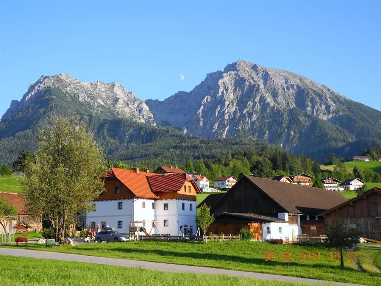 Ganze Ferienwohnung, Bio-Urlaubshof Dansbach - Apartment/2 Schlafräume/Dusche, Wc 22 N in Spital am Pyhrn, Kirchdorf an der Krems (Bezirk)